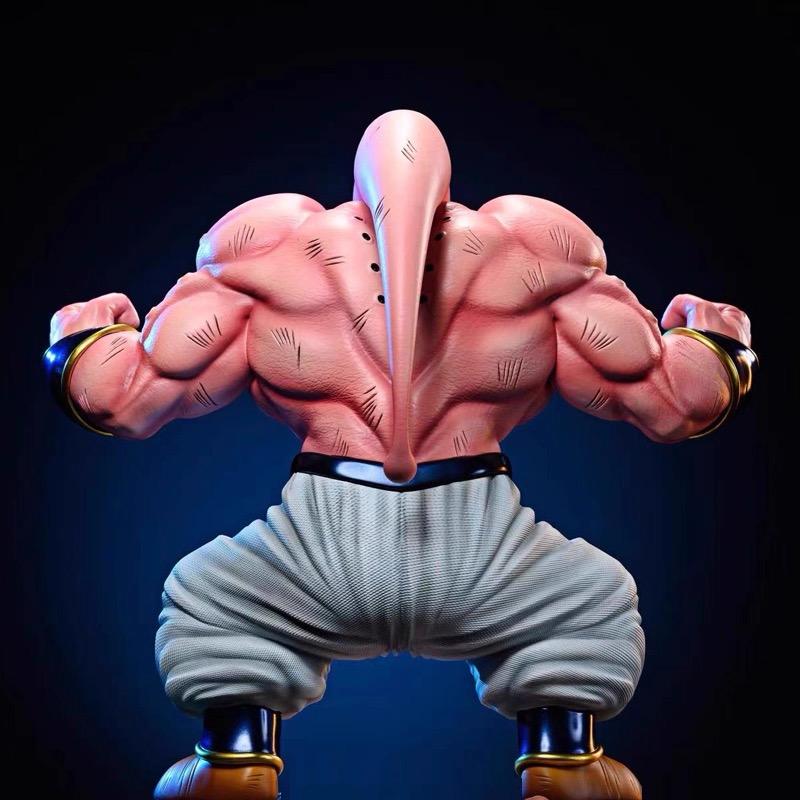 Anime Drogan Boll Z Muscle Buu Figure Majin Buu Figurine Action Figures Pvc Statue Desktop Ornamen Collection Model Toys Gifts