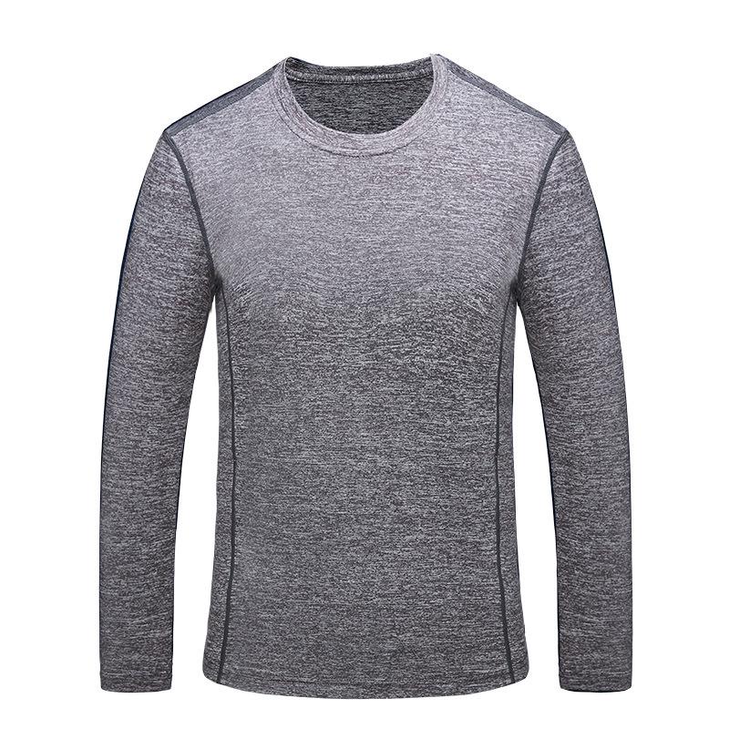 Couple's Quick-Dry Long Sleeve T-shirt for Outdoor Running and Fitness
