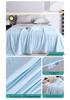 Class A Silk Summer Quilt: Antibacterial, Skin-Friendly, Solid Color for Mother and Baby, Ideal for Air Conditioning, Spring, and Autumn.
