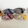 Trend Fashion Messenger Bag Autumn and Winter New Niche Casual Shoulder Bag Retro Ethnic Style Dumpling Bag Women