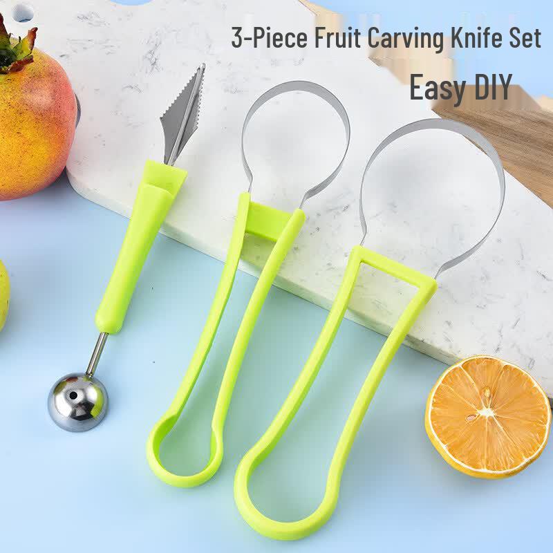 3-in-1 Multifunctional Fruit Carving Tool