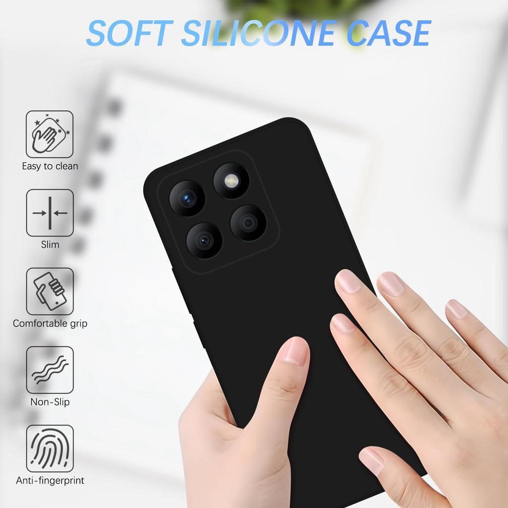 Funda de Silicona Para Honor 400 Lite 200 Smart X8C X8A X8B X7C X7B X7A X6A X6B 70 90 Magic 7 Lite 6 Pro Cubierta Antigolpes