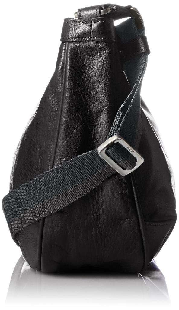 Shoulder Bag Antique Leather Black [Aniari] Men's