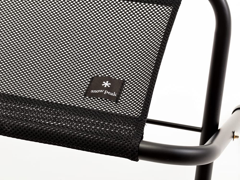 Snow Peak Mesh FD Bench Black LV-071M-BK
