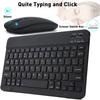 10 Lnch Wireless Bluetooth Mini Keyboard For iPad Phone Tablet Portable Bluetooth Keyboard and Mouse For Samsung Android