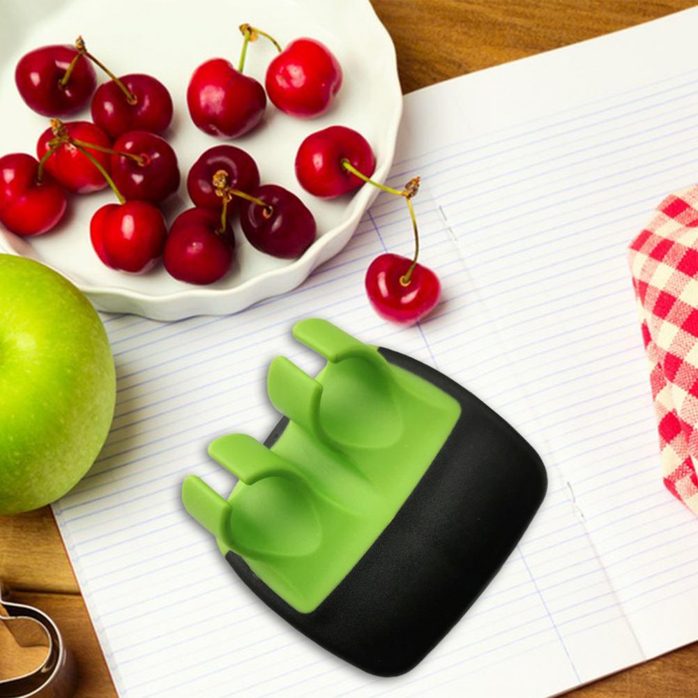 Stainless Steel Finger Grip Peeler, Rubber Handle, Palm Peeler, Ergonomic Design, Space Saving