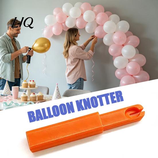 Lateks Balon Düğümleme Aracı 3D Baskılı Düğümleme Aracı, Taşınabilir Balonlar İçin Hafif Düğümleme Yardımcısı, Çocuklar ve Yetişkinler İçin Hızlı Yardım, Parti Kurulumları