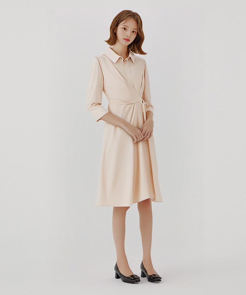SOUP Strap Flare Shirt Dress (Oy4Opct)
