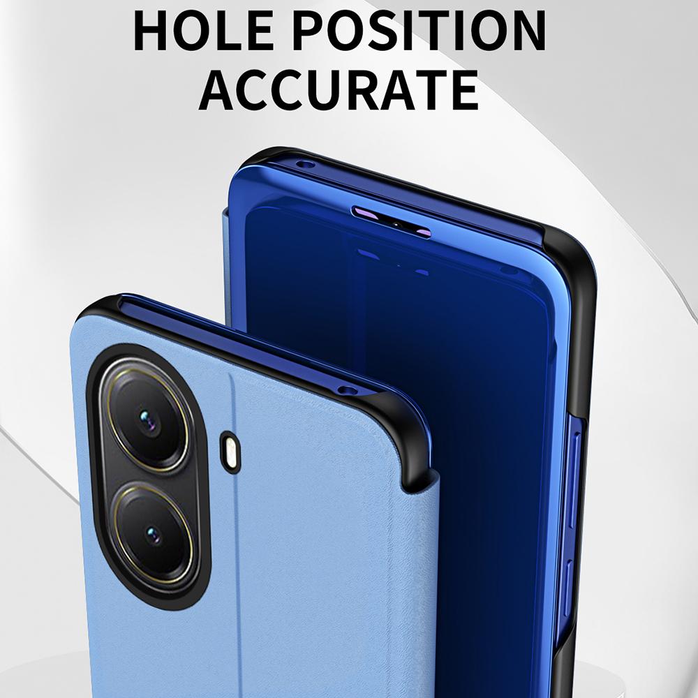 For Xiaomi Poco X7 Pro 5G/Redmi Turbo 4 5G Case View Window Stand Leather Flip Phone Cover