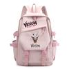 3 Piece School Backpack Set for Students Large Capacity Oxford Cloth Schoolbag with Shoulder Strap and Pencil Case