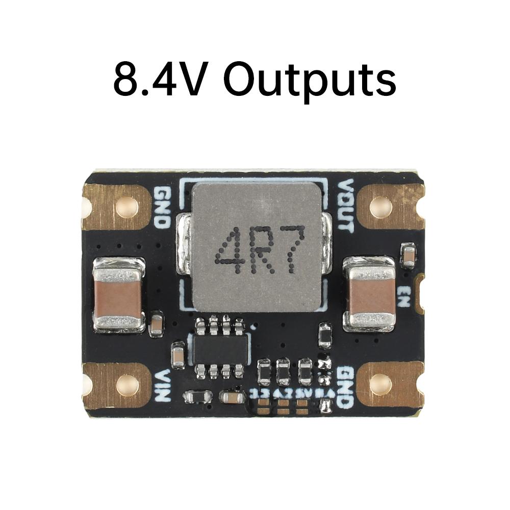 97% Mini DC-DC Buck Converter DC 6.5-16V to DC 3.3V/4.2V/5V/8.4V 4A Step-down Power Charging Voltage Regulator Module