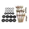 Black Low Profile Engine Valve Cover Washer Bolts For Honda Acura B16 B17 B18