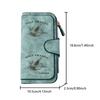 STAY TRASHY Long Zipper Wallet, Large Capacity Card Holder, Unisex Clutch Bag, Fashionable Zipper Coin Purse, Suitable for Daily Use, A Great Gift