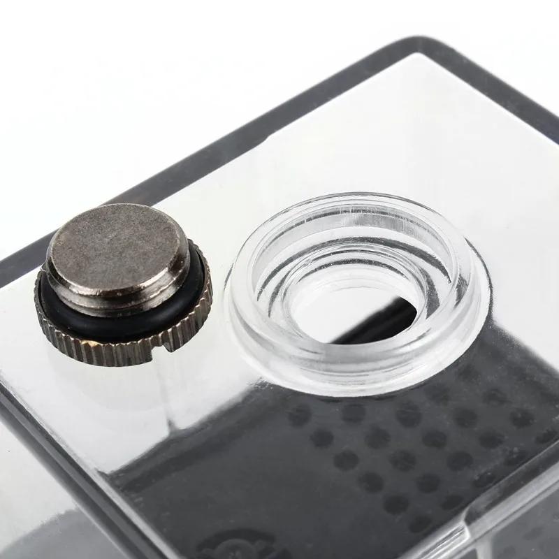 SC-300T 12V DC Water Cooling Pump 300L/H 1.9m Head Ultra Quiet Integrated Tank 150ml for PC CPU Liquid Cooling System Gaming Rig