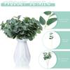 Artificial Eucalyptus Stems with White Seeds Realistic Greenery for Wedding Bouquets Centerpieces Home Decor and Outdoor Flowers