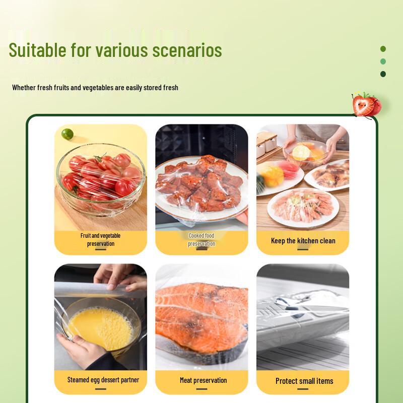 Qiansu Kommerzielle PVC-Frischhaltefolie, 50cm x 500m