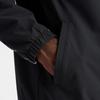 New Balance Woven Track Jacket with Brushed Tricot Lining Size L Men's (AMJ53171) Black,