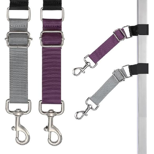 Pet Dog Grooming Arm Accessories - Dogs Loop Pets Grooming Loops Extension Straps 2 PCS Adjustable Secure and Stable Loop Extender Bathing Restraint