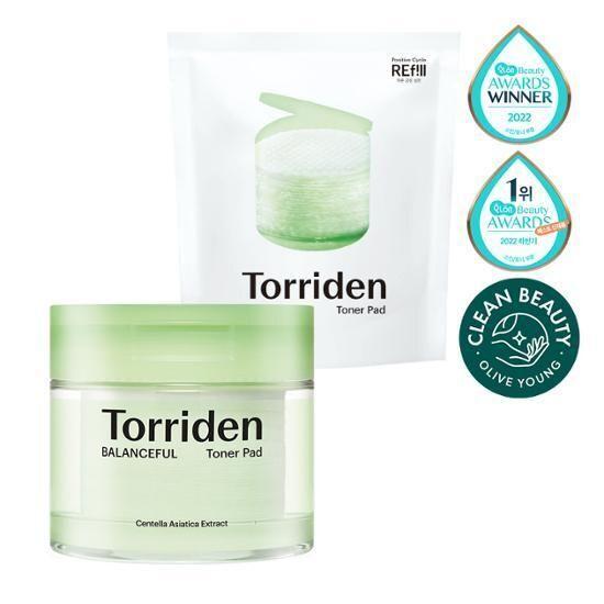 1+1 Toriden Pad Dive-in/Balanced Full Refill Plan, Choose 1 of 2 (Moisture/Soothing)