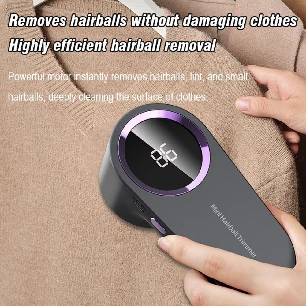 USB Rechargeable Lint Remover Rechargeable Fluff Remover Electric Fabric Shaver  Fabric Maintenance