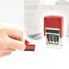 Adjustable English Date Stamp Rubber Stamp Number Stamp Business Stamp Roller Office Stamp Rubber Roller Date Stamp