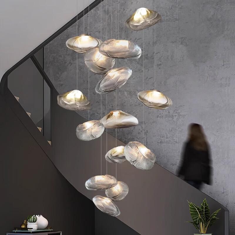 Nordic Glass Cloud Chandelier