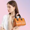 Real Cowhide Hand Carry Shoulder Pillow Bag On Behalf of Min Handbag Messenger Bag