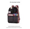 Wasserdichte Oxford-Stoff-Doppelschultertasche Organizer
