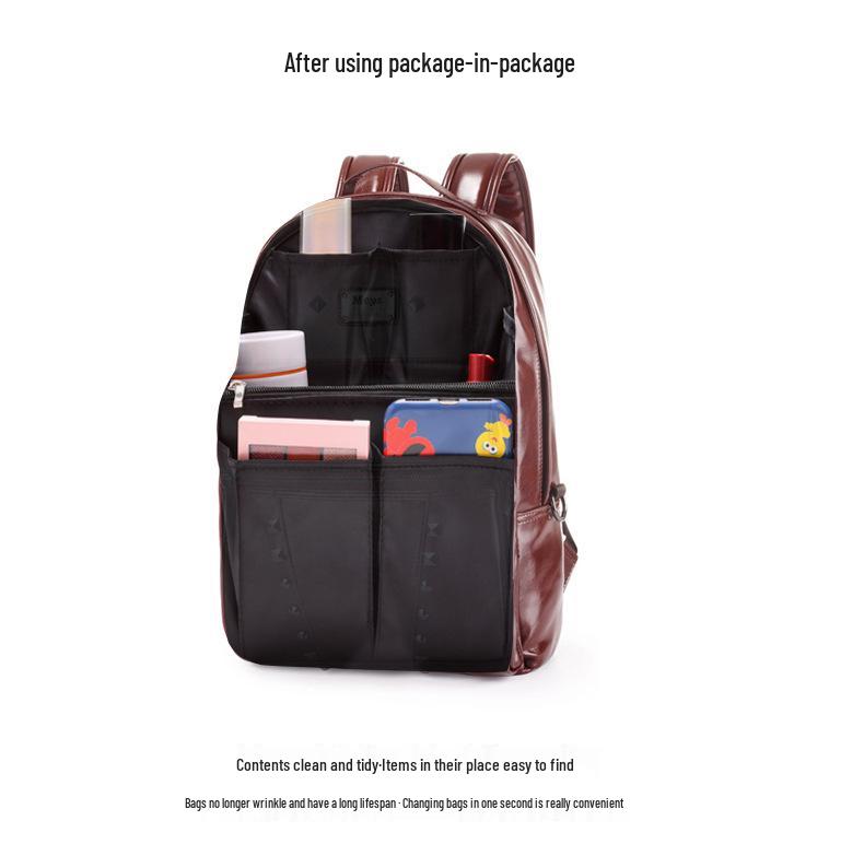 Wasserdichte Oxford-Stoff-Doppelschultertasche Organizer