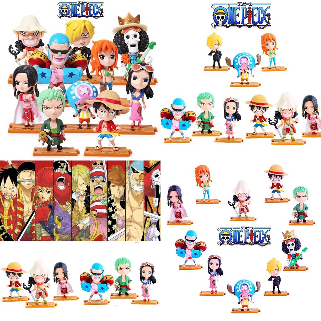One Piece Mini Figure Collection Perfect For Cake Toppers And Ornament Decorations