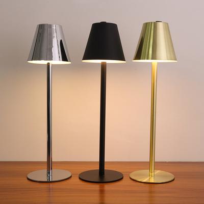 Led stolní lampa USB dobíjecí vestavěná baterie 5200 mAh Bezdrátová dekorativní stolní lampa pro hotel