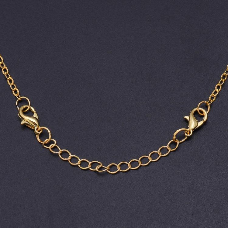 10Pcs Chain Extenders Jewelry Delicate Choker Extender Tail Chain Double Clasp