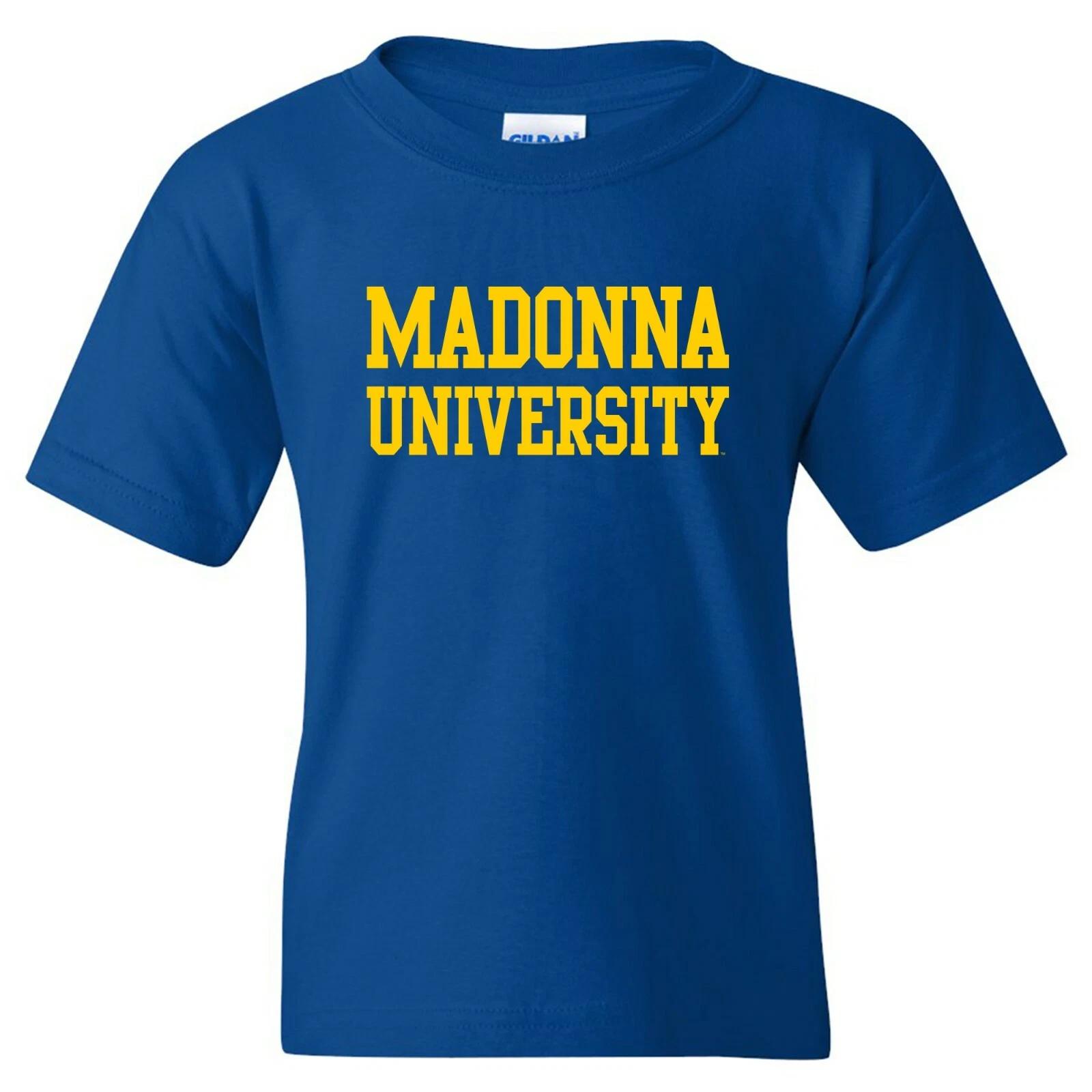 Madonna University Crusaders Basic Block Youth T-Shirt - Royal 4XL
