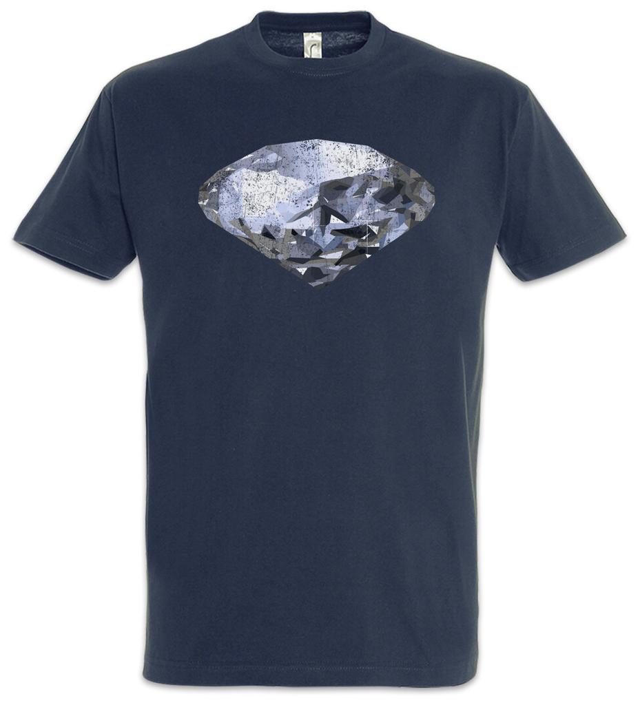 Diamond II T-shirt Heren Dames T-shirts Top Kristal Optische Reflector Spiegel Diamanten Juweel Juwelen