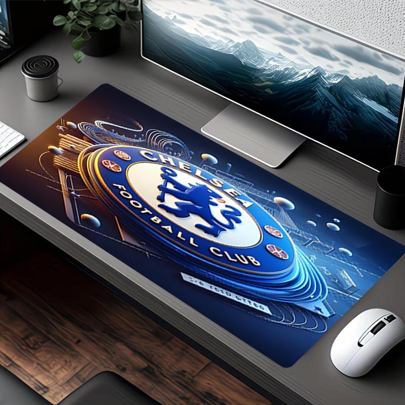 Chelsea F.C Print Mouse Pad, for Keyboard Pad Laptop PC Mat for Office Home Use, Desk Decor, Perfect Birthday Gift for Gamers