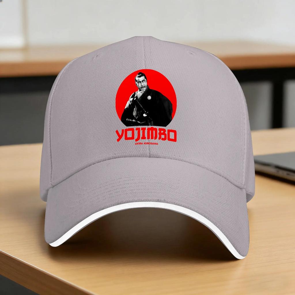 Akira Kurosawa Yojimbo Samurai Film Baseball Cap Kpop Rock Sun Visor Trucker Hat Couple Women Trendy Design Snapback Cap