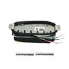 FLEOR 3pcs SSH Guitar Pickups Set Alnico 5 Guitar Single Coil Pickups + Humbucker Pickup