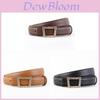 Leather Belt For Women With Alloy Buckle And Classic Design For Casual And Office Wear
