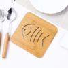Table Mat Wooden Cartoon Heat Insulation Mat Table Mat Non-slip Pan Mat Mat Mat Teacup Mat