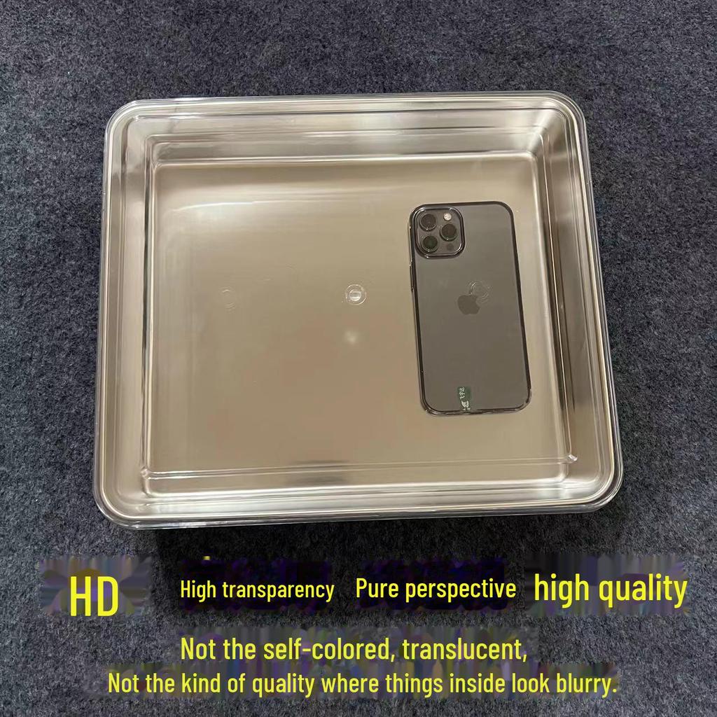 Square Stainless Steel Tiramisu Cake Mold and Deep Plate Set