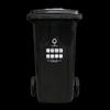 Guangli Xin Outdoor Dry Wet Sorting Trash Can