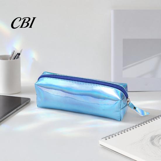 Anti-fouling Pencil Bag Gradient Color Case, Cute Cylindrical Pen Pouch for Case Girls, Waterproof Stationery Students School Supplies