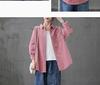 Women's Retro Corduroy Long-Sleeve Casual Shirt - Spring 2026