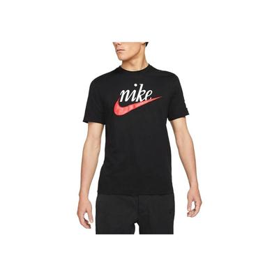 Short Sleeve Letter Logo Round Neck Loose T-Shirt Men Tops DJ1388-010