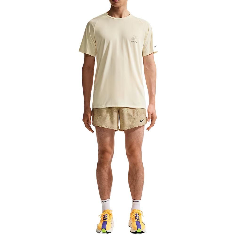 Nike Dri-Fit Lightweight Moisture-Wicking Printed Running Shorts Men Shorts IO0531-286