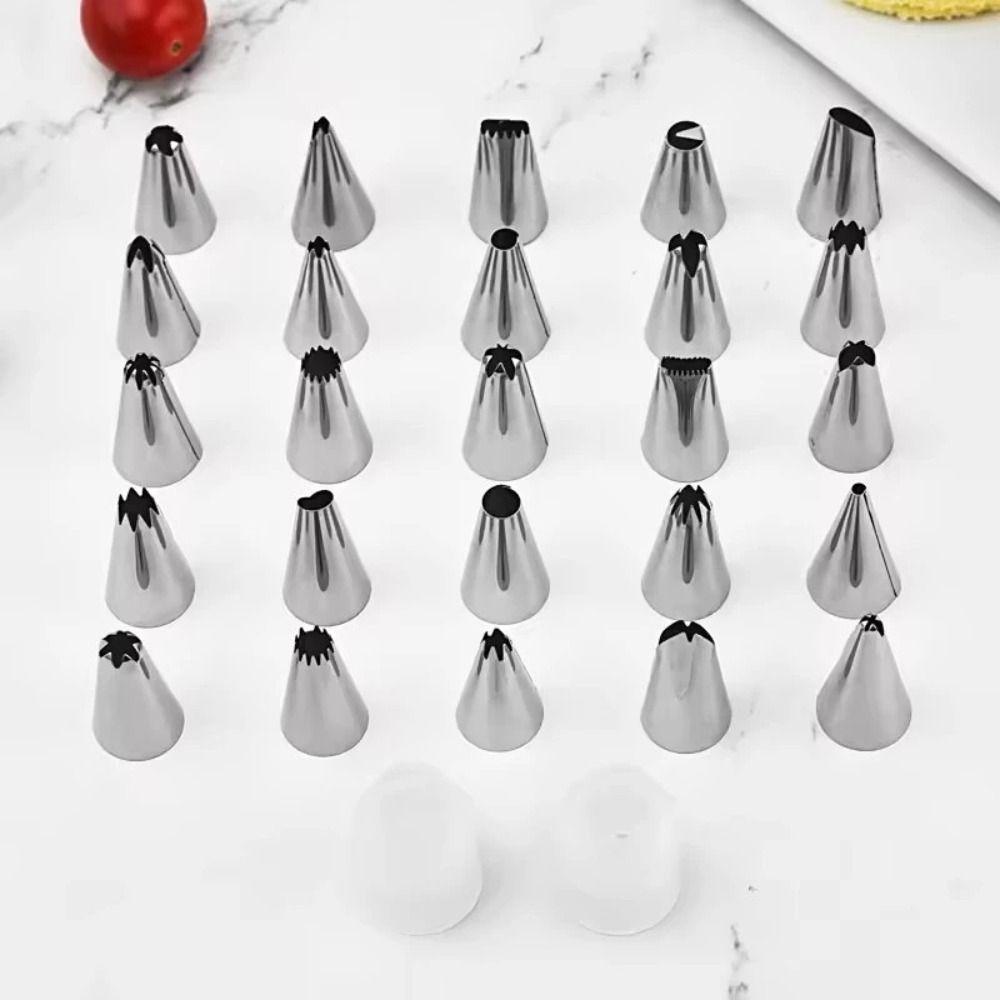 DIY Cream Nozzles Stainless Steel Baking Tool Durable Cake Decoration Tip