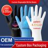 Custom Extended Thicker Kangbang Disposable Nitrile Gloves