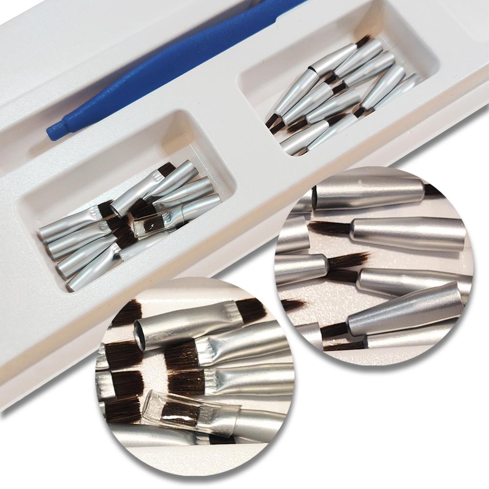 Dental Porcelain Brush Pen Shaping Silicone Adhesive Composite Porcelain Teeth Shaping Tools