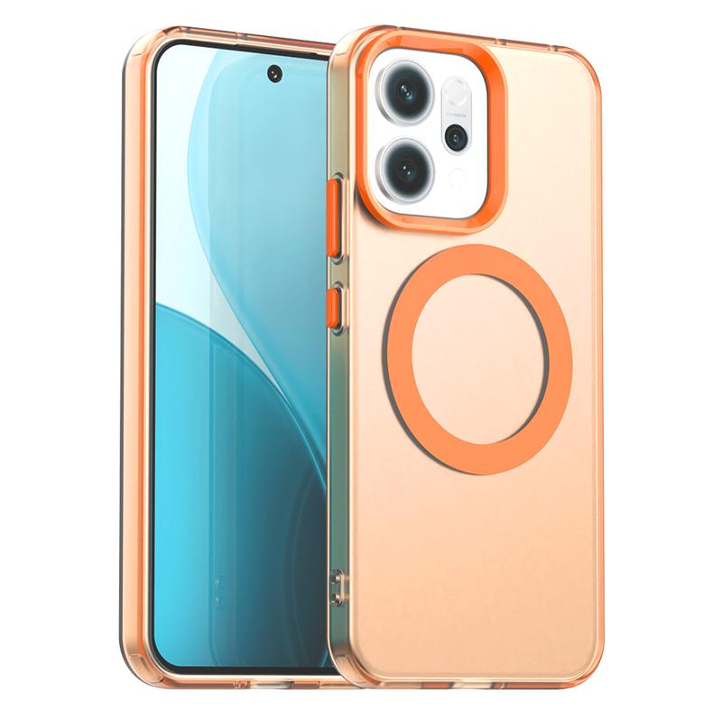 Transparent Case For Oppo Reno 14 Pro Case Oppo Reno14 Pro Magnetic Adsorption Wireless Charge Cover For Oppo Reno 14 Pro Case