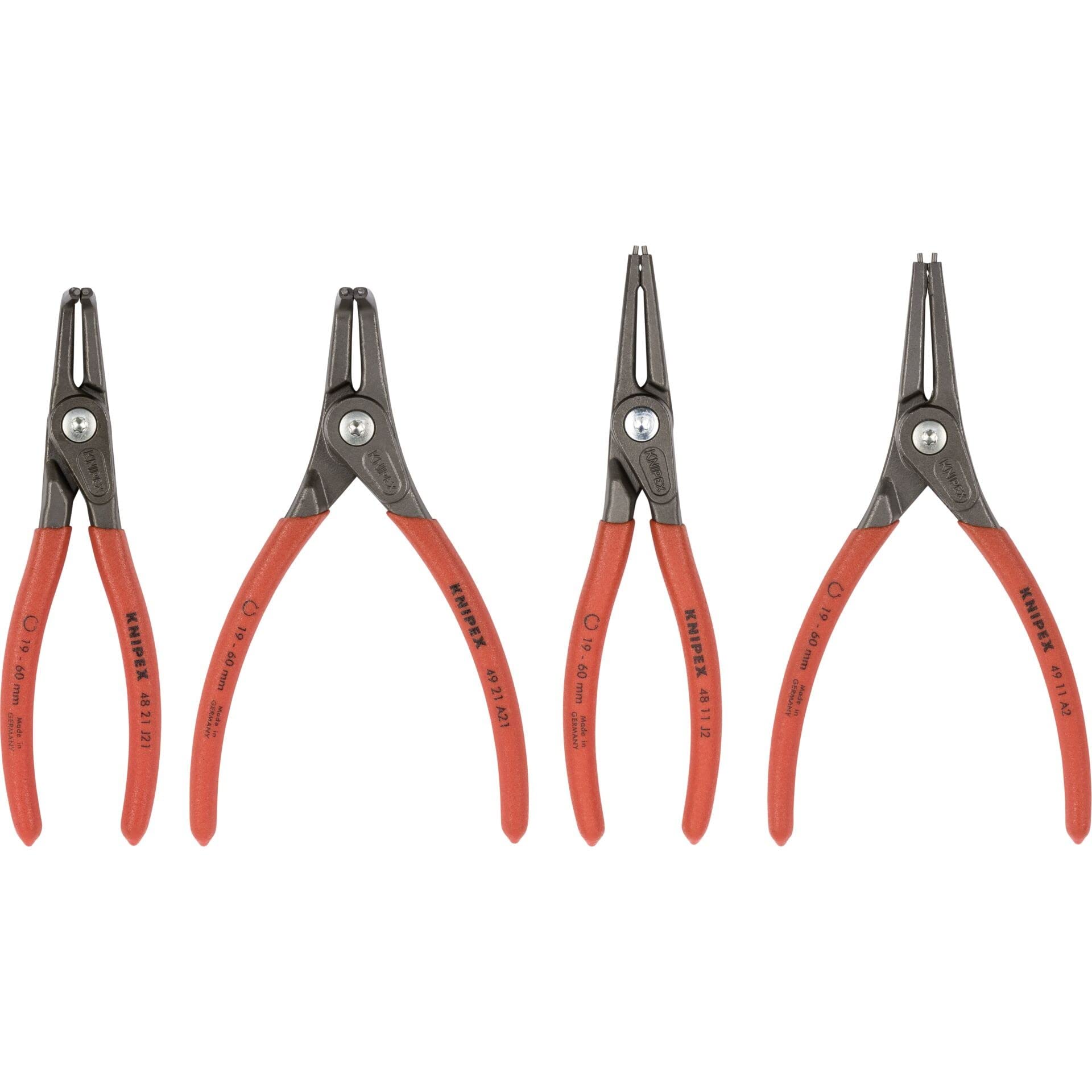 

KNIPEX 002001V09 Precision Snap Ring P Set with (4 pieces, tray)